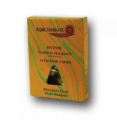 Räucherkegel Auroshikha Frankincense (Weihrauch) Räucherkegel Auroshikha Frankincense (Weihrauch)