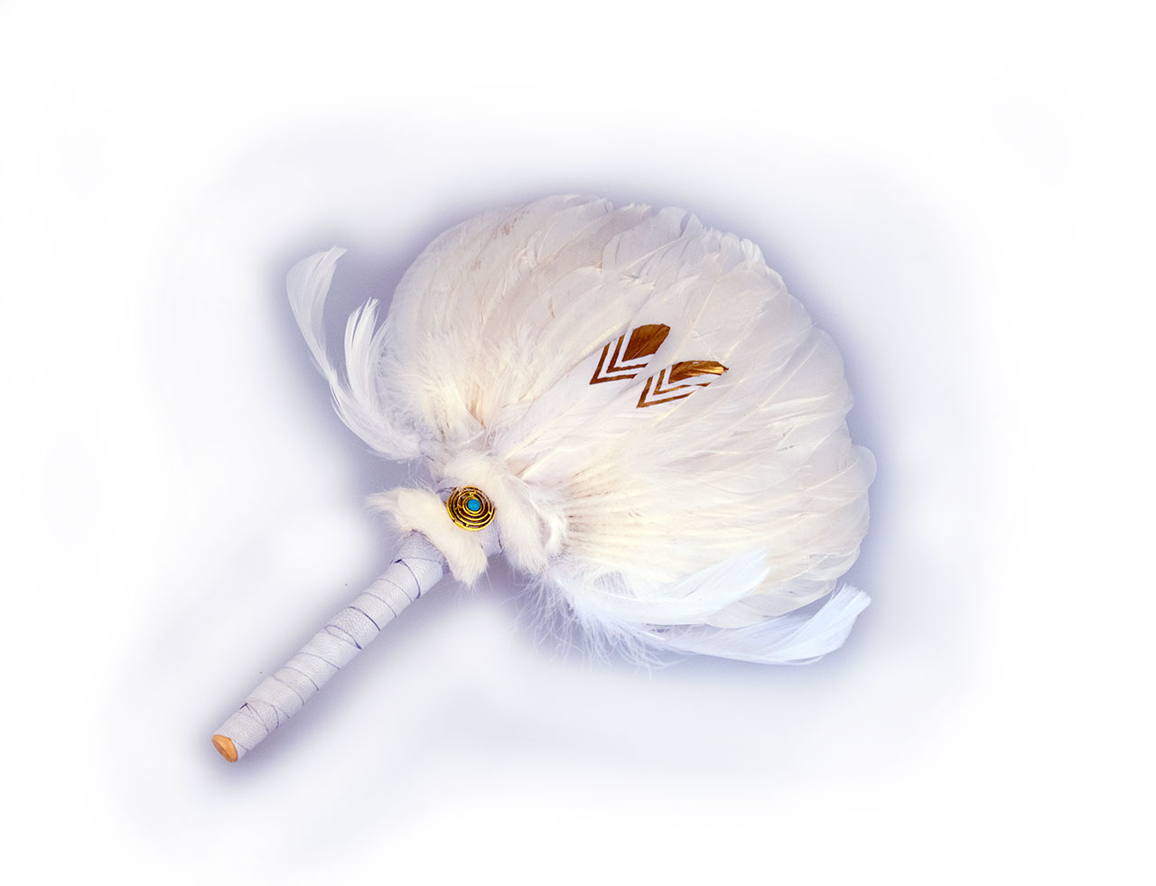 White Angel - Federfächer White Angel - Federfächer