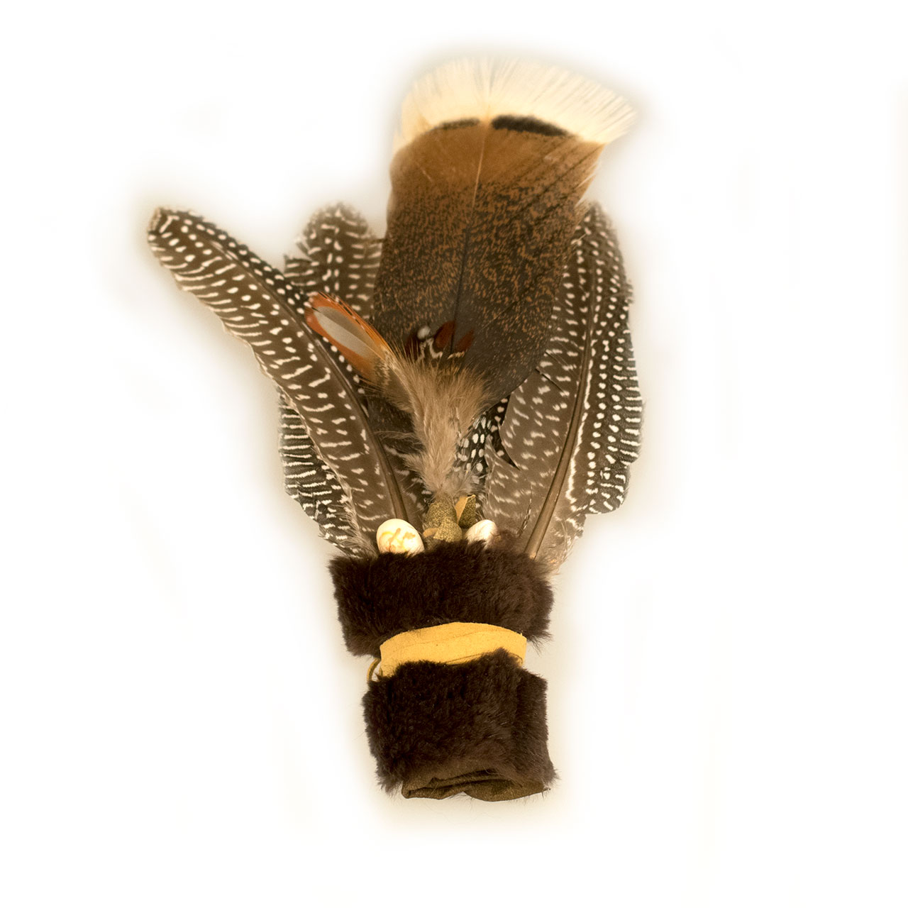 Elu - die Anmutige - Schamanenfederfächer Elu - die Anmutige - Schamanenfederfächer