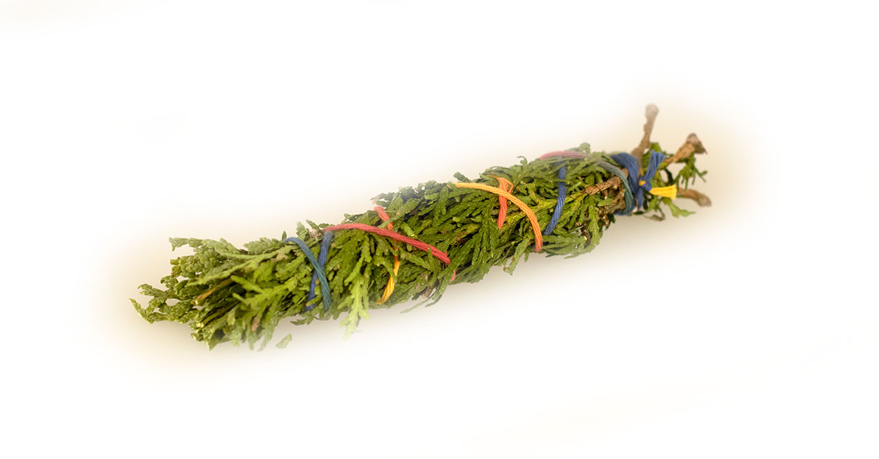 Wacholder Thuja Räucherbündel klein Wacholder Thuja Räucherbündel klein