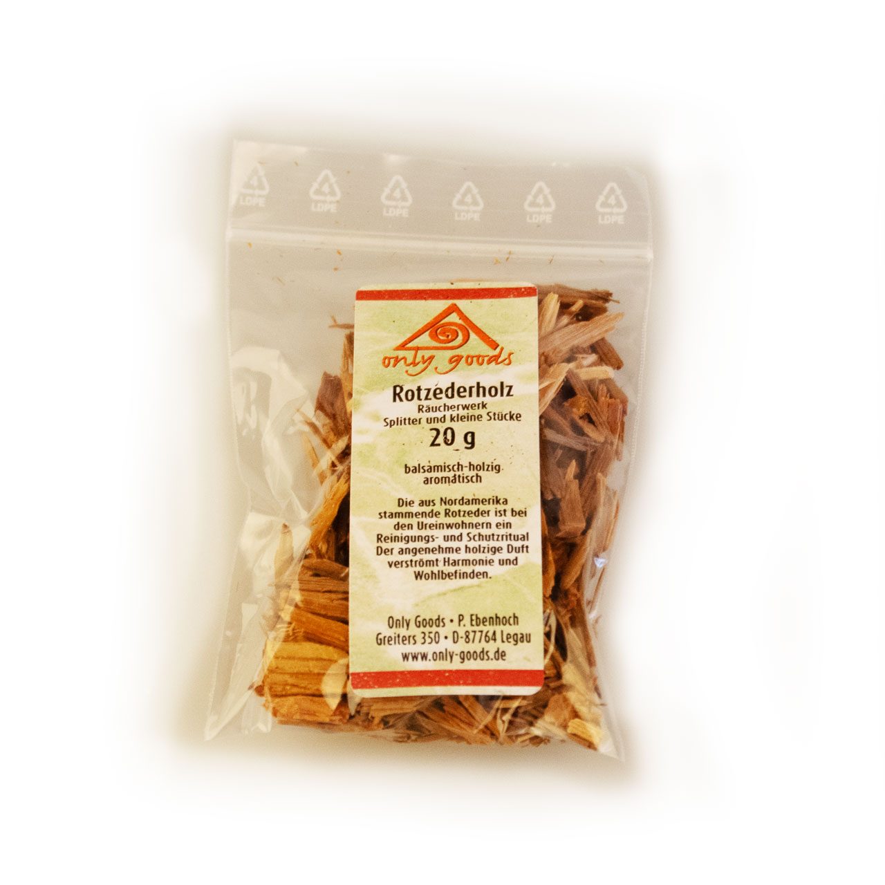 Rotzederholz 20g