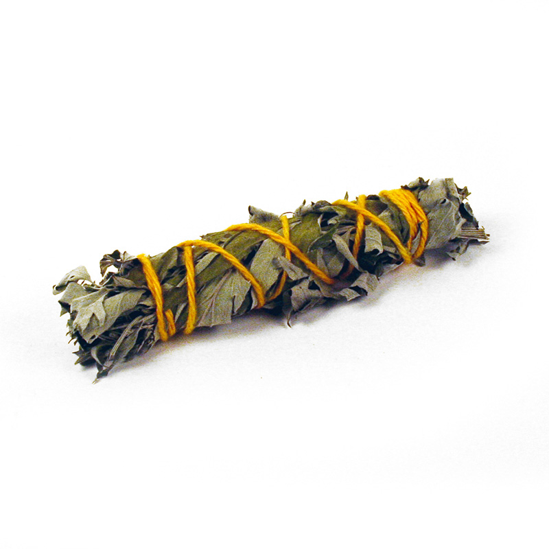 Moxabeifuß mit Copal Bündel Moxabeifuß mit Copal Bündel