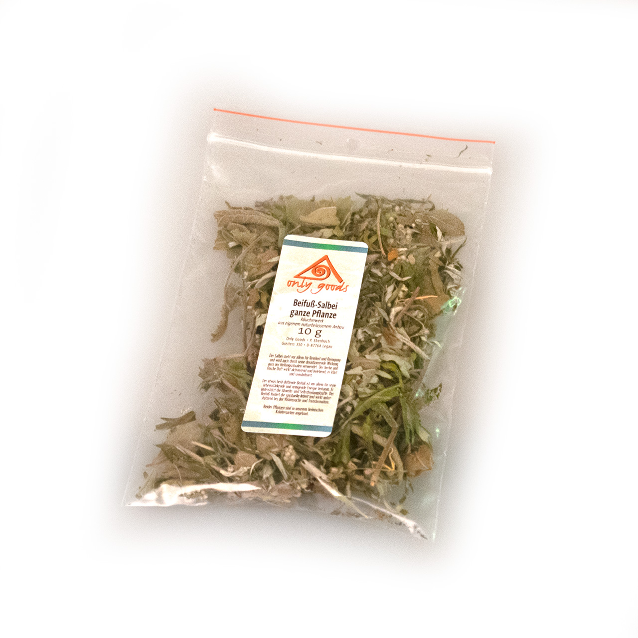 Beifuß-Salbei - ganze Pflanze, eigener Anbau 10 g Beifuß-Salbei - ganze Pflanze, eigener Anbau 10 g