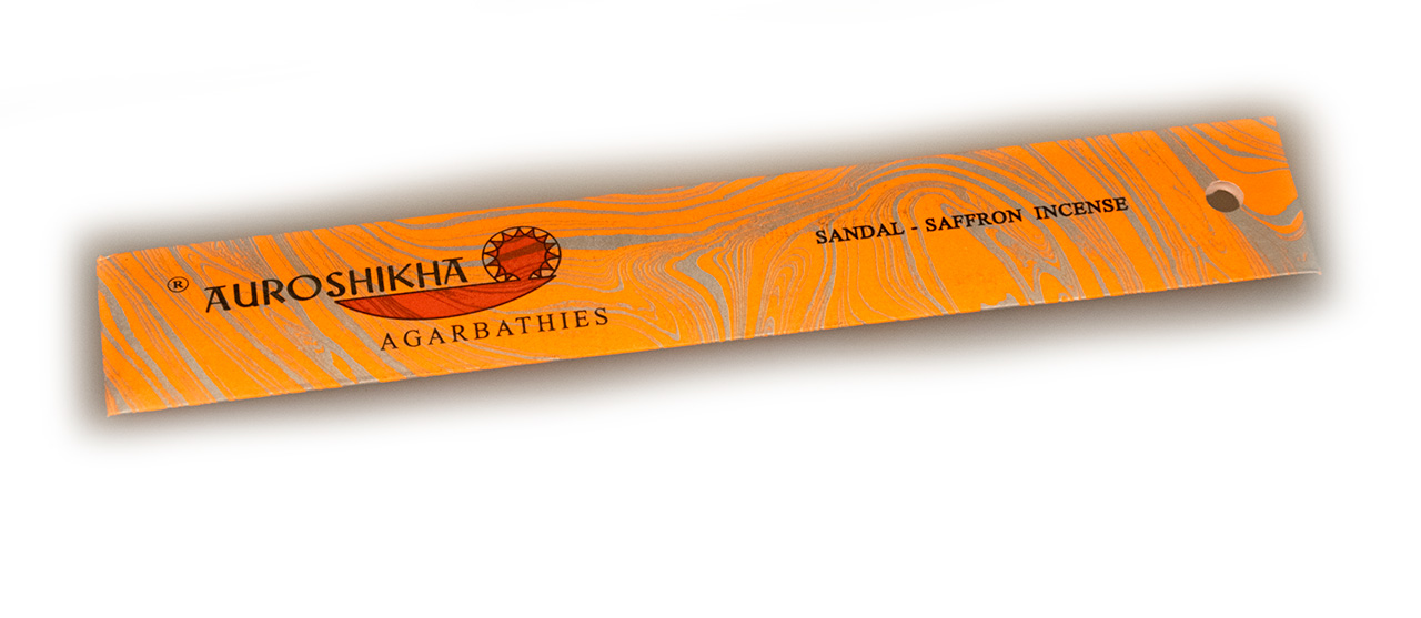 Auroshikha Sandel Safran - incense 10g Auroshikha Sandel Safran - incense 10g