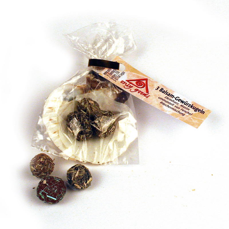 3 Balsam-Gewürzkugeln 3 Balsam-Gewürzkugeln