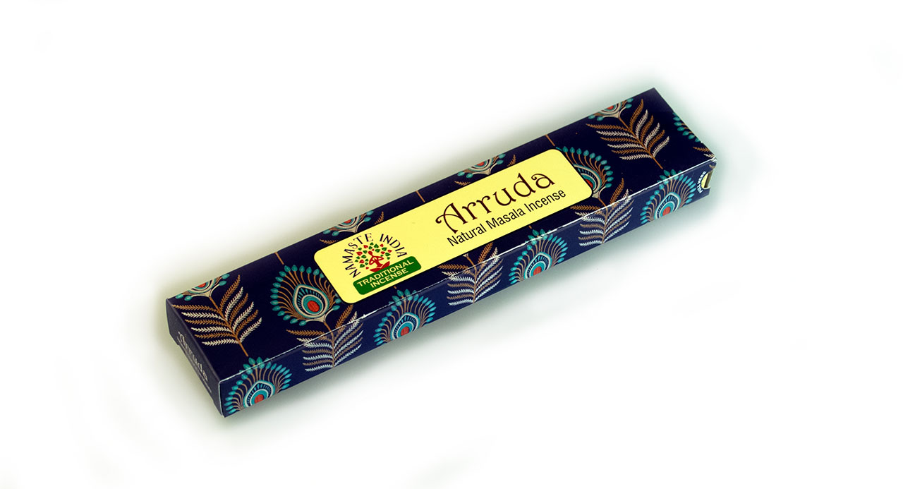 Namaste India Arruda (Weinraute) Räucherstäbchen 15g