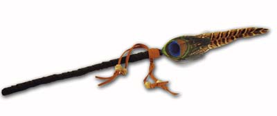 Wildfasanfeder mit Pfauenauge Wildfasanfeder mit Pfauenauge