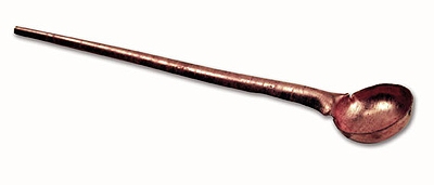 Räucherlöffel aus Kupfer Räucherlöffel aus Kupfer