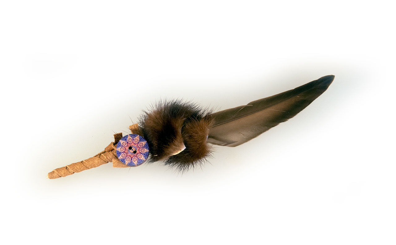 Halona - kleine Entenfeder, dunkel Halona - kleine Entenfeder, dunkel